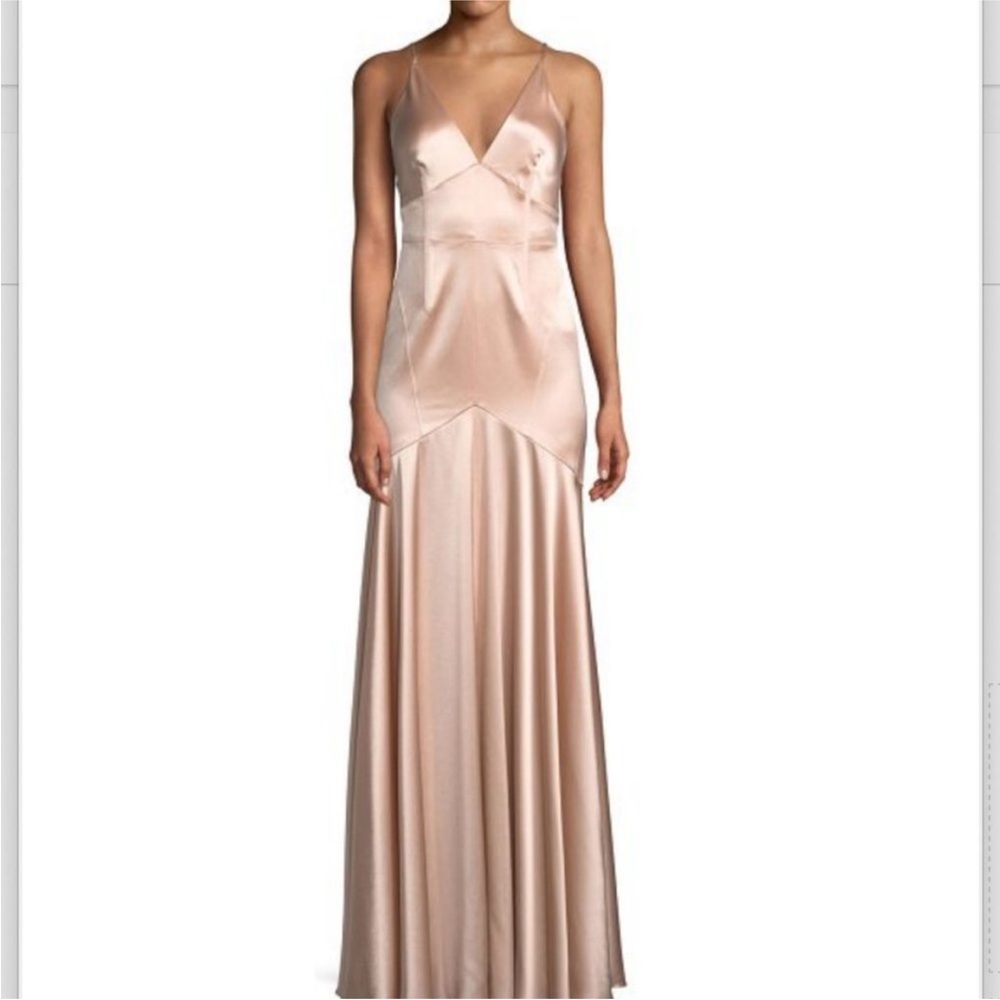 Jill Stuart Satin Evening Gown